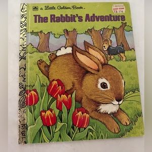 The Rabbit's Adventure, A Little Golden Book,1977(Children's Hardcover)